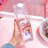 Novelty Transparent Plastic Drink Bottle - lightbulbbusinessconsulting