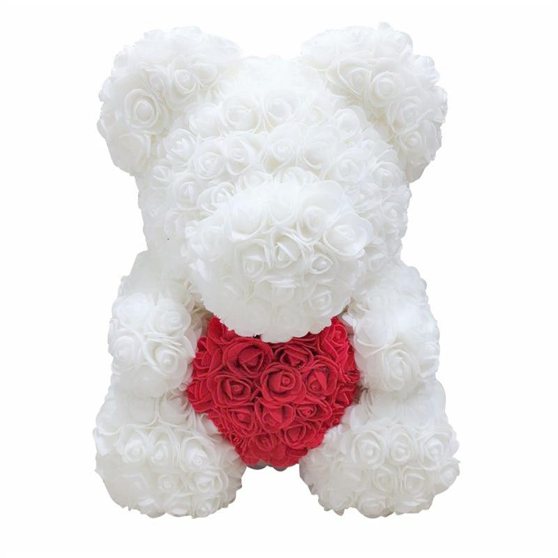 Artificial Flower PE Rose Bear - lightbulbbusinessconsulting