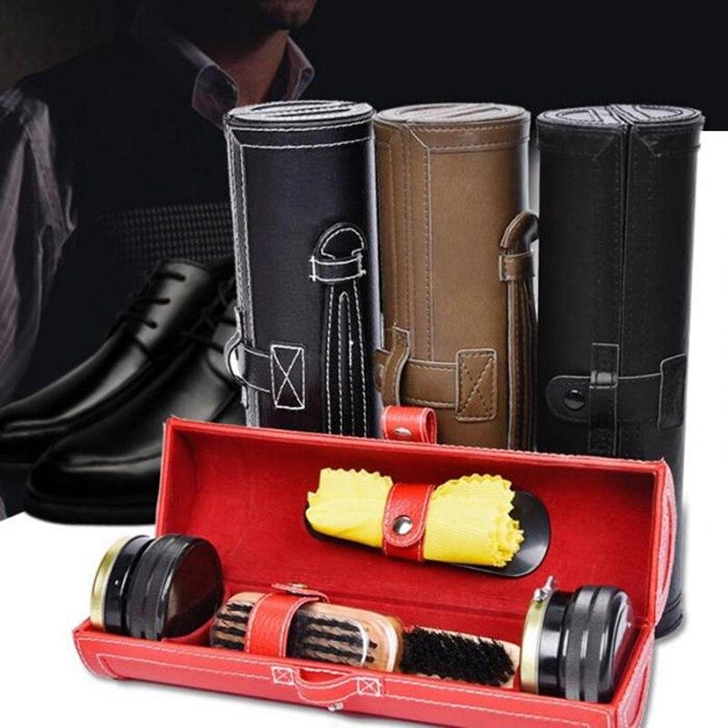 Travel Shoe Shine Care Kit - lightbulbbusinessconsulting