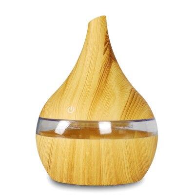 Wood grain Ultrasonic air diffuser - lightbulbbusinessconsulting