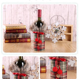 Furcoat Claus Wine Bottle Cover - lightbulbbusinessconsulting