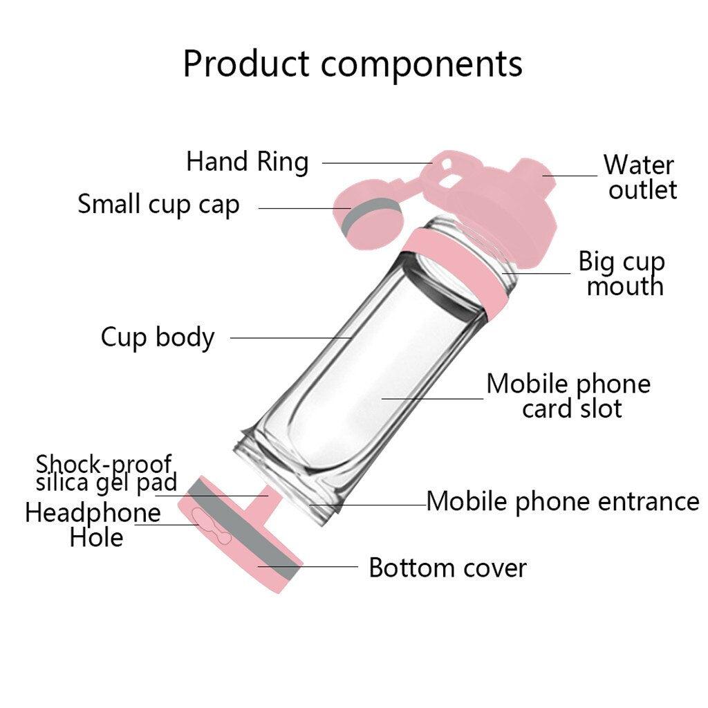 Mobile Phone Water Bottle Holdef - lightbulbbusinessconsulting