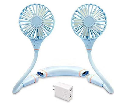 Rechargeable Hands-Free Neck Fan - LIGHTBULB GIFTS