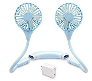 Rechargeable Hands-Free Neck Fan - LIGHTBULB GIFTS
