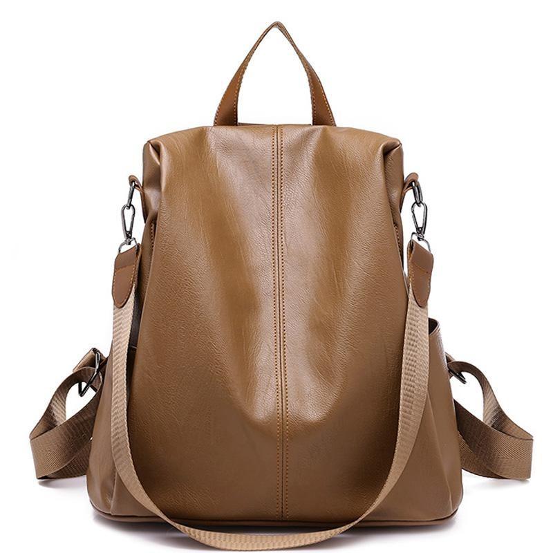 Leather Ladies Backpack - lightbulbbusinessconsulting