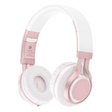 Rose Gold Wireless Bluetooth Headset - lightbulbbusinessconsulting