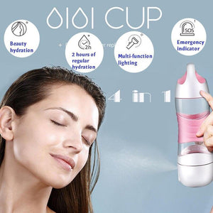 Sports Water Bottle with Spray Function - lightbulbbusinessconsulting