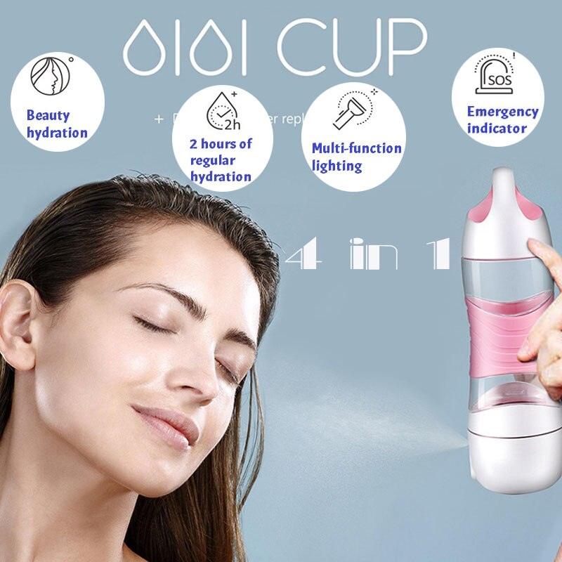 Sports Water Bottle with Spray Function - lightbulbbusinessconsulting