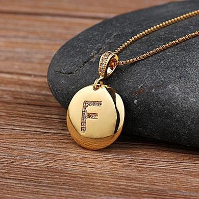 Ladies Monogramme  Necklace - lightbulbbusinessconsulting