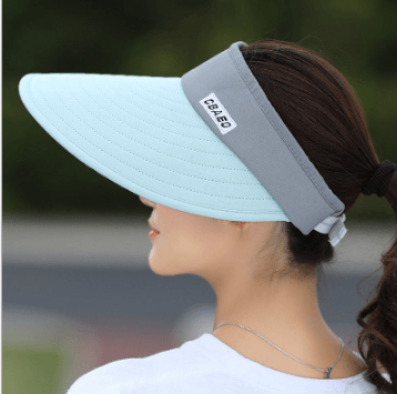 Women Beach Sports Sun Visor - lightbulbbusinessconsulting