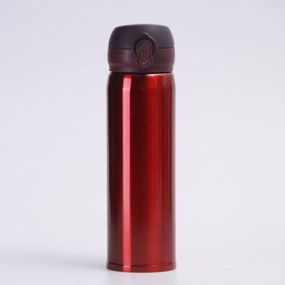 Insulate Thermos tea mug with Strainer - lightbulbbusinessconsulting