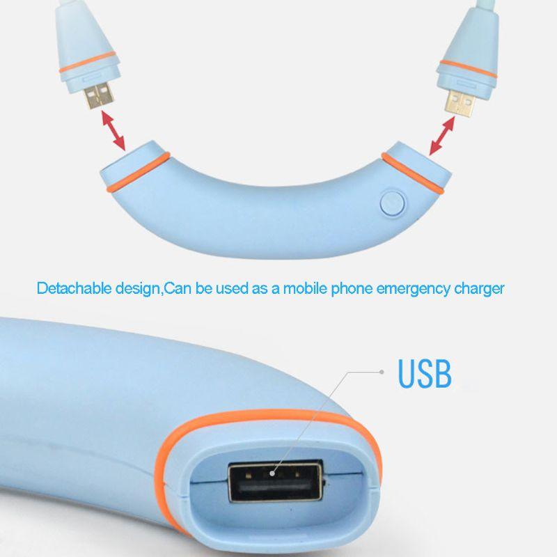 Rechargeable Hands-Free Neck Fan - LIGHTBULB GIFTS
