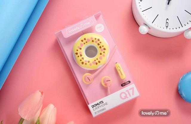 Novelty Donut Earphone - lightbulbbusinessconsulting