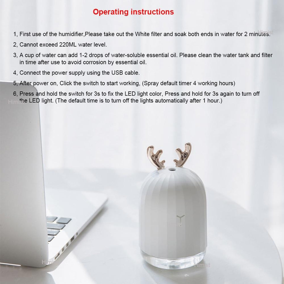 Luxury Air Humidifier - lightbulbbusinessconsulting