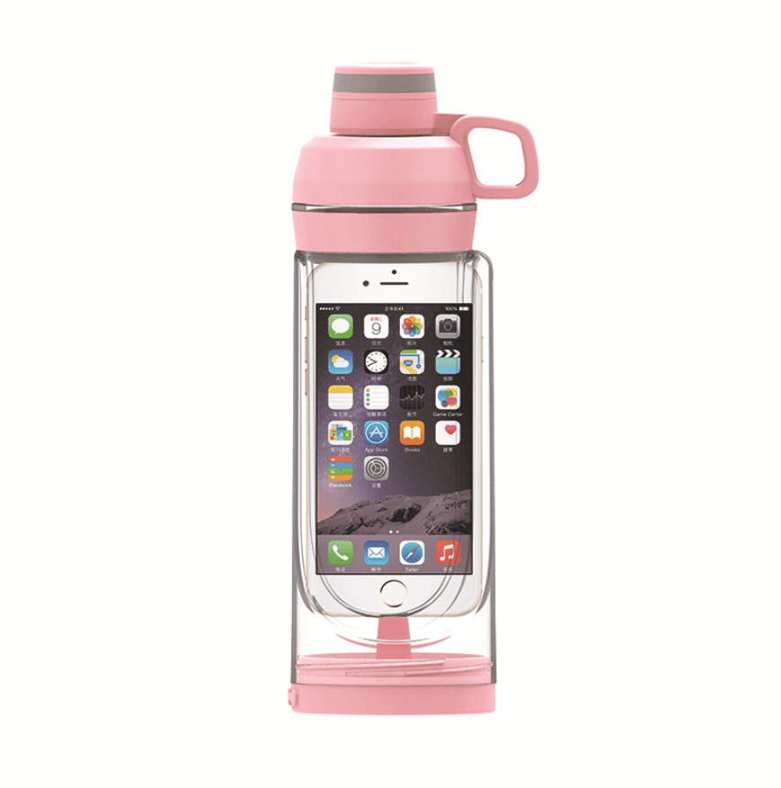 Mobile Phone Water Bottle Holdef - lightbulbbusinessconsulting