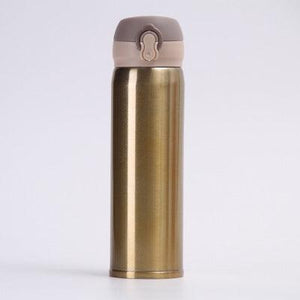 Insulate Thermos tea mug with Strainer - lightbulbbusinessconsulting