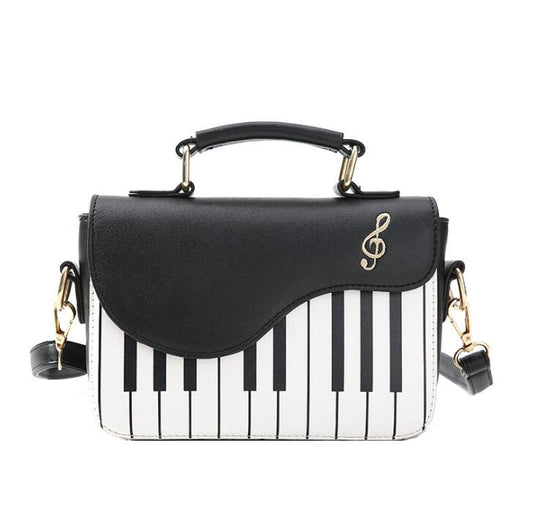 Piano Inspired Hand Bag - lightbulbbusinessconsulting