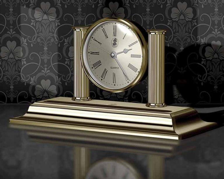 Luxury Clock & Pen Holder - LIGHTBULB GIFTS