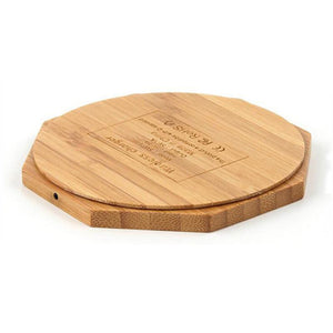 Bamboo Qi Wireless Mouse Pad - lightbulbbusinessconsulting
