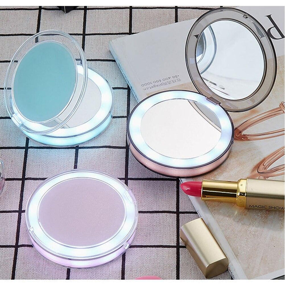 LED Lighted Powerbank Mirror - lightbulbbusinessconsulting