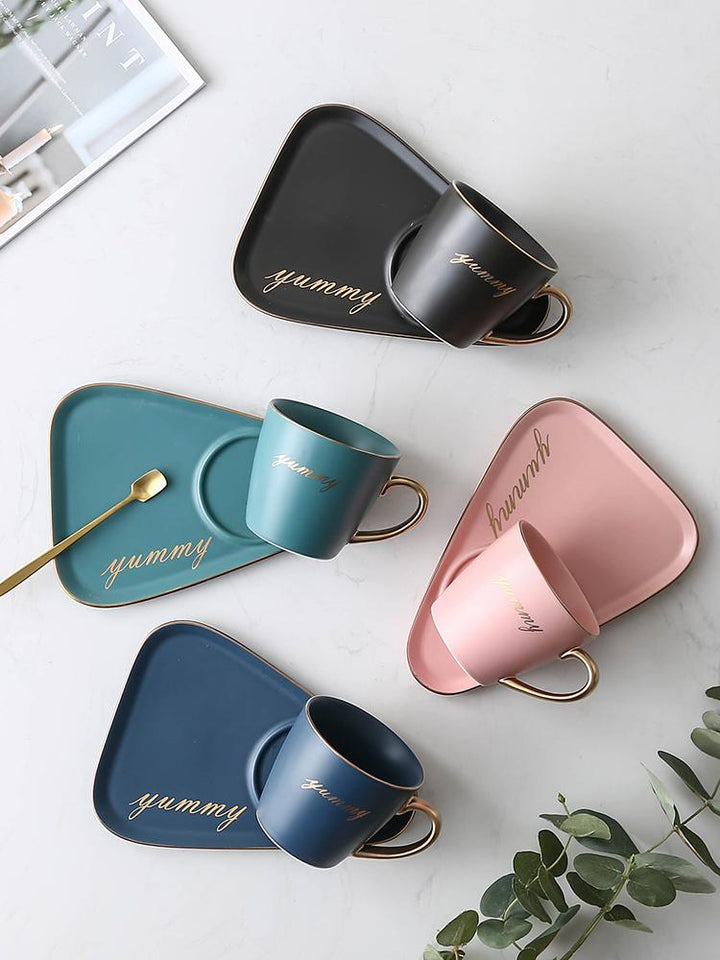 Luxurious Ceramic Office Coffee Set - lightbulbbusinessconsulting