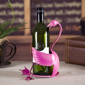 Flamingo Wine Holder - LIGHTBULB GIFTS