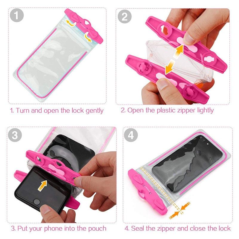 Waterproof Phone Pouch - lightbulbbusinessconsulting