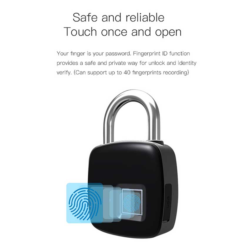 Bluetooth Fingerprint Smart Lock - lightbulbbusinessconsulting