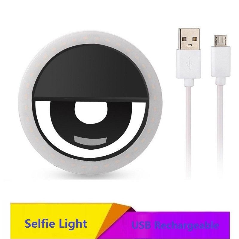 USB charge LED Selfie Ring Light - lightbulbbusinessconsulting