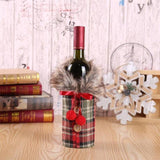 Furcoat Claus Wine Bottle Cover - lightbulbbusinessconsulting