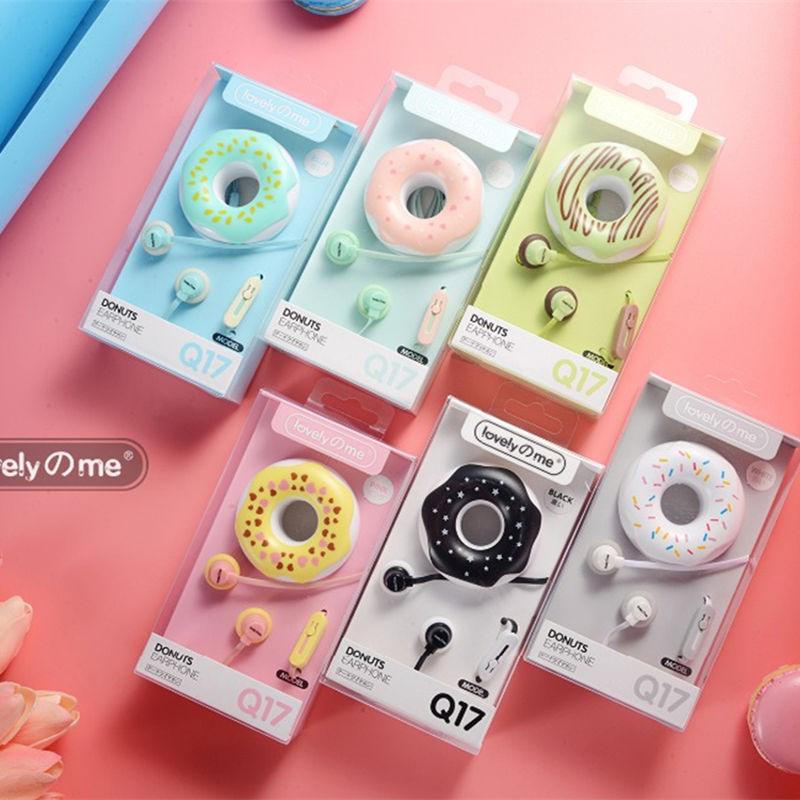 Novelty Donut Earphone - lightbulbbusinessconsulting
