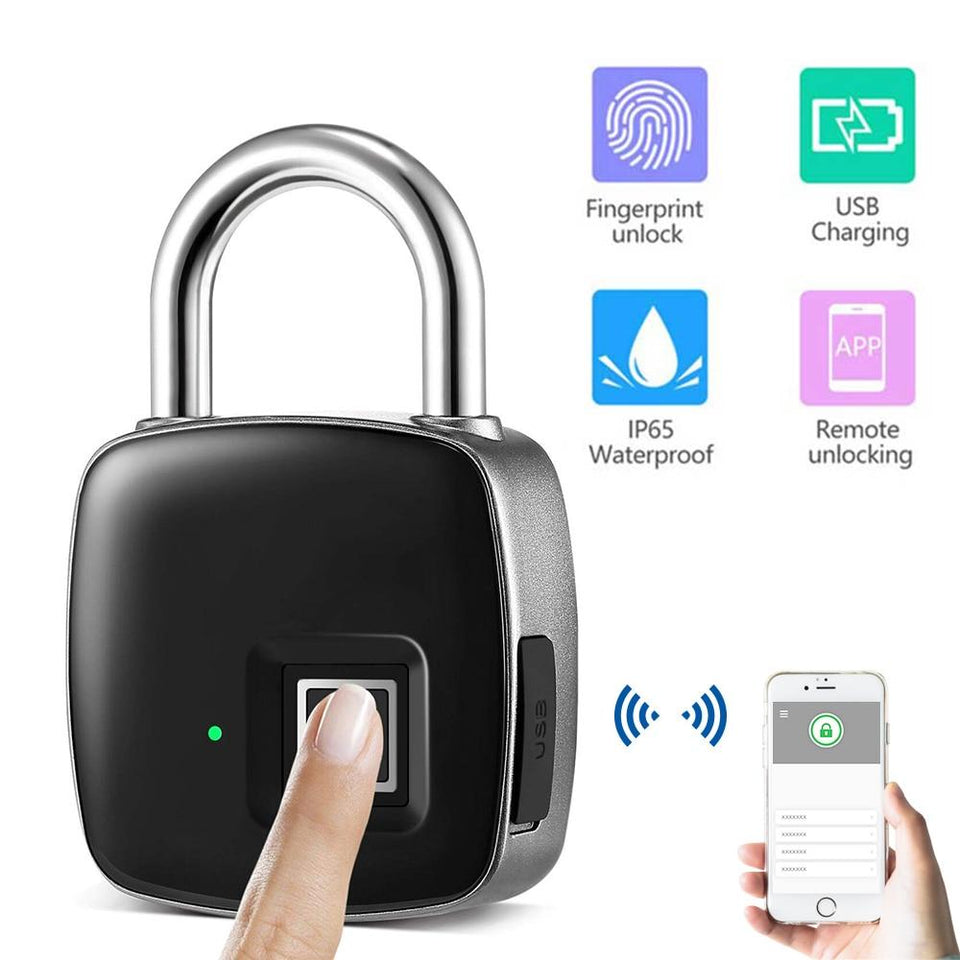 Bluetooth Fingerprint Smart Lock - lightbulbbusinessconsulting