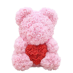 Artificial Flower PE Rose Bear - lightbulbbusinessconsulting