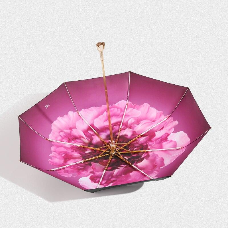 Rose Handle Umbrella - lightbulbbusinessconsulting