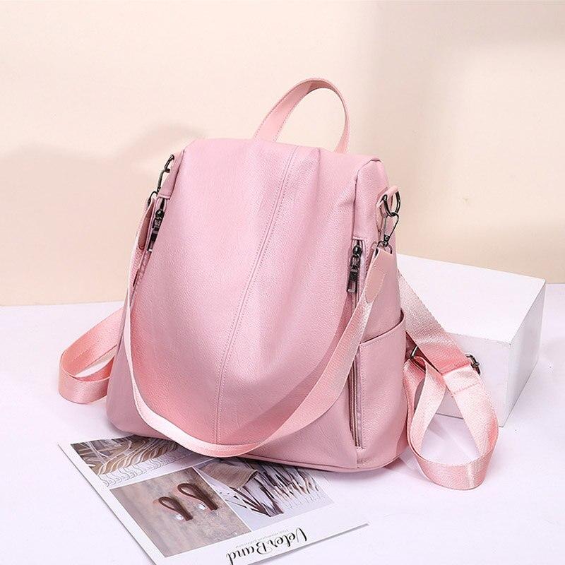 Leather Ladies Backpack - lightbulbbusinessconsulting