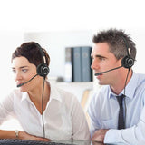 USB Wired Call Center Headphones - lightbulbbusinessconsulting