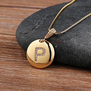 Ladies Monogramme  Necklace - lightbulbbusinessconsulting