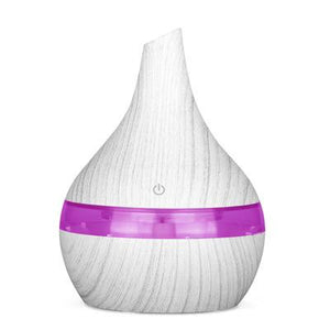 Wood grain Ultrasonic air diffuser - lightbulbbusinessconsulting