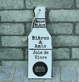 RUSTIC RETRO WOODEN BEER BOTTLE OPENER - lightbulbbusinessconsulting