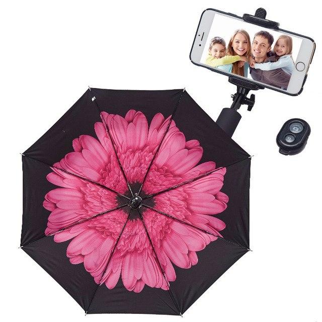Travel Bluetooth Selfie Umbrella - lightbulbbusinessconsulting