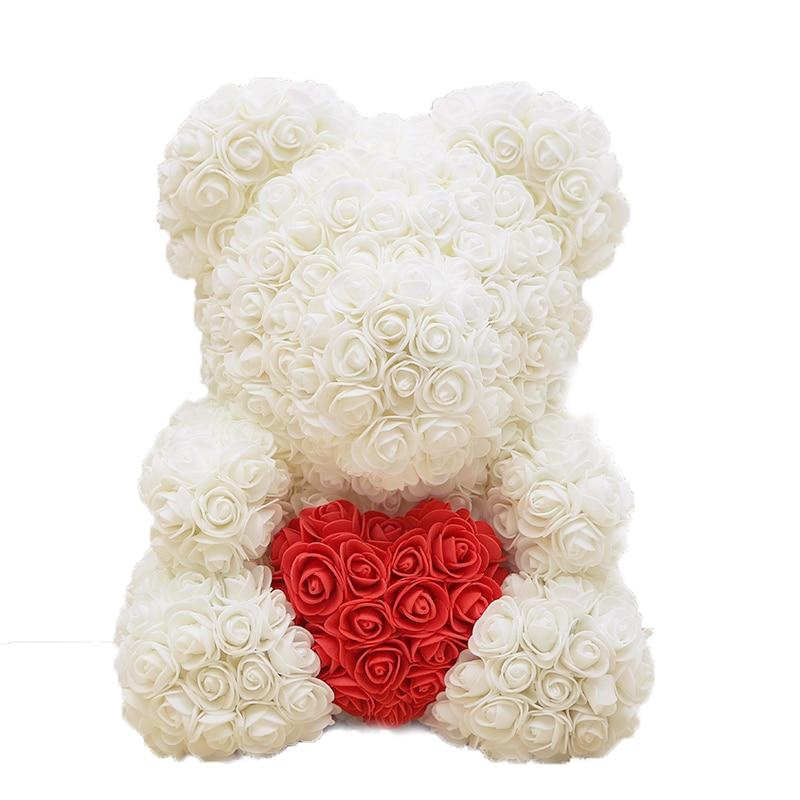 Artificial Flower PE Rose Bear - lightbulbbusinessconsulting