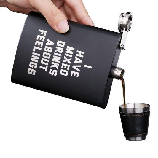 Hip Flask Stainless Steel Bottle - lightbulbbusinessconsulting