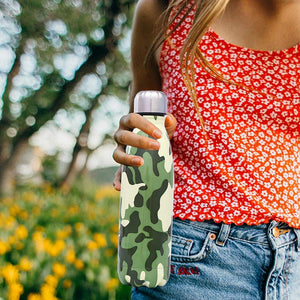 Camouflage  WaterBottle - lightbulbbusinessconsulting