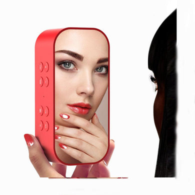 LED Mirror Portable Bluetooth Speaker - lightbulbbusinessconsulting