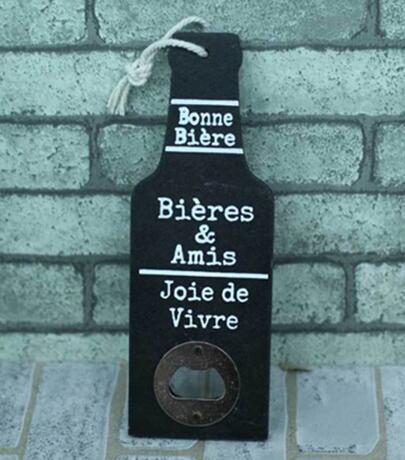 RUSTIC RETRO WOODEN BEER BOTTLE OPENER - lightbulbbusinessconsulting