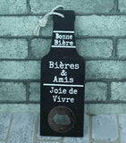 RUSTIC RETRO WOODEN BEER BOTTLE OPENER - lightbulbbusinessconsulting