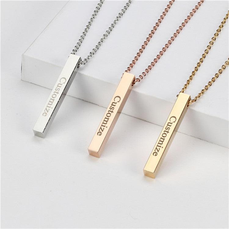 Women/Ladies Engraved Necklace - lightbulbbusinessconsulting