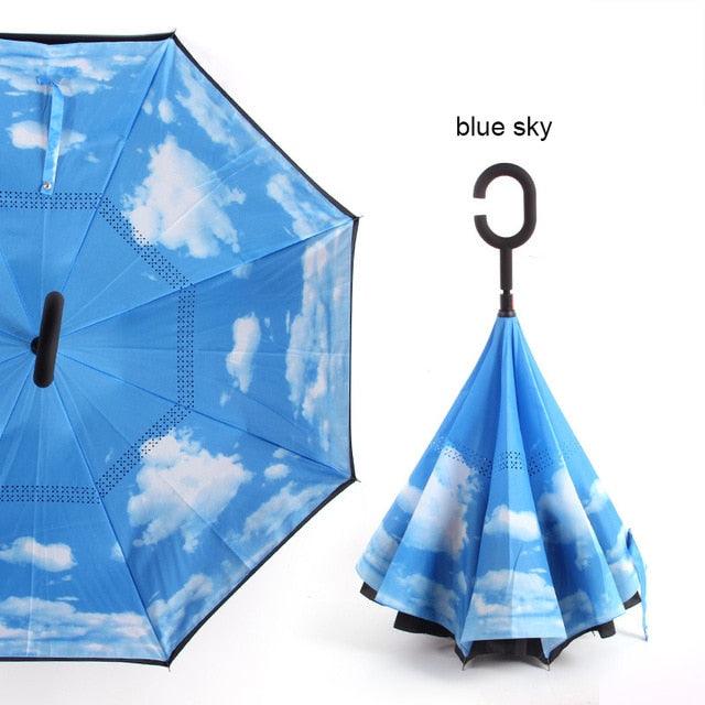 Inverted Two Side Umbrella - lightbulbbusinessconsulting