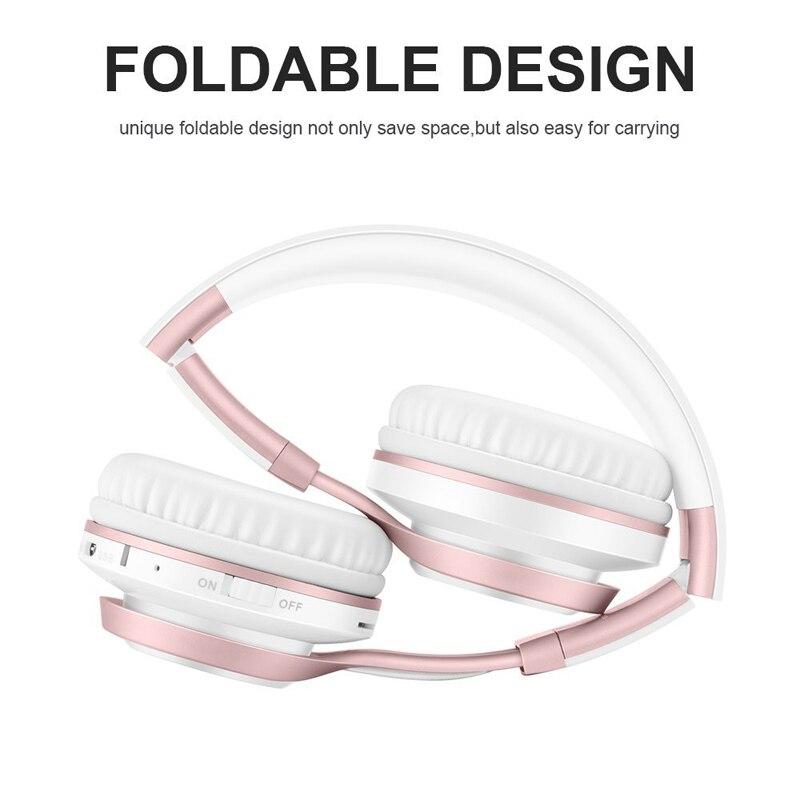 Rose Gold Wireless Bluetooth Headset - lightbulbbusinessconsulting