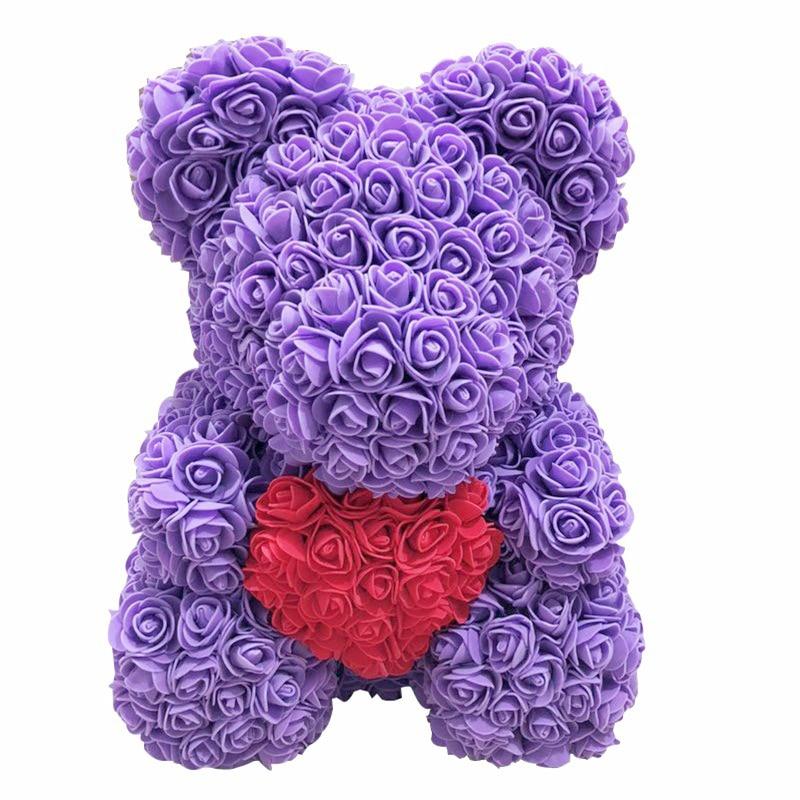 Artificial Flower PE Rose Bear - lightbulbbusinessconsulting